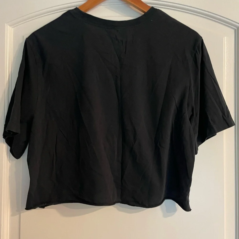 Nike Black Dri-FIT Logo Graphic Tee